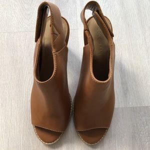 Cole Haan sandals, sling back style